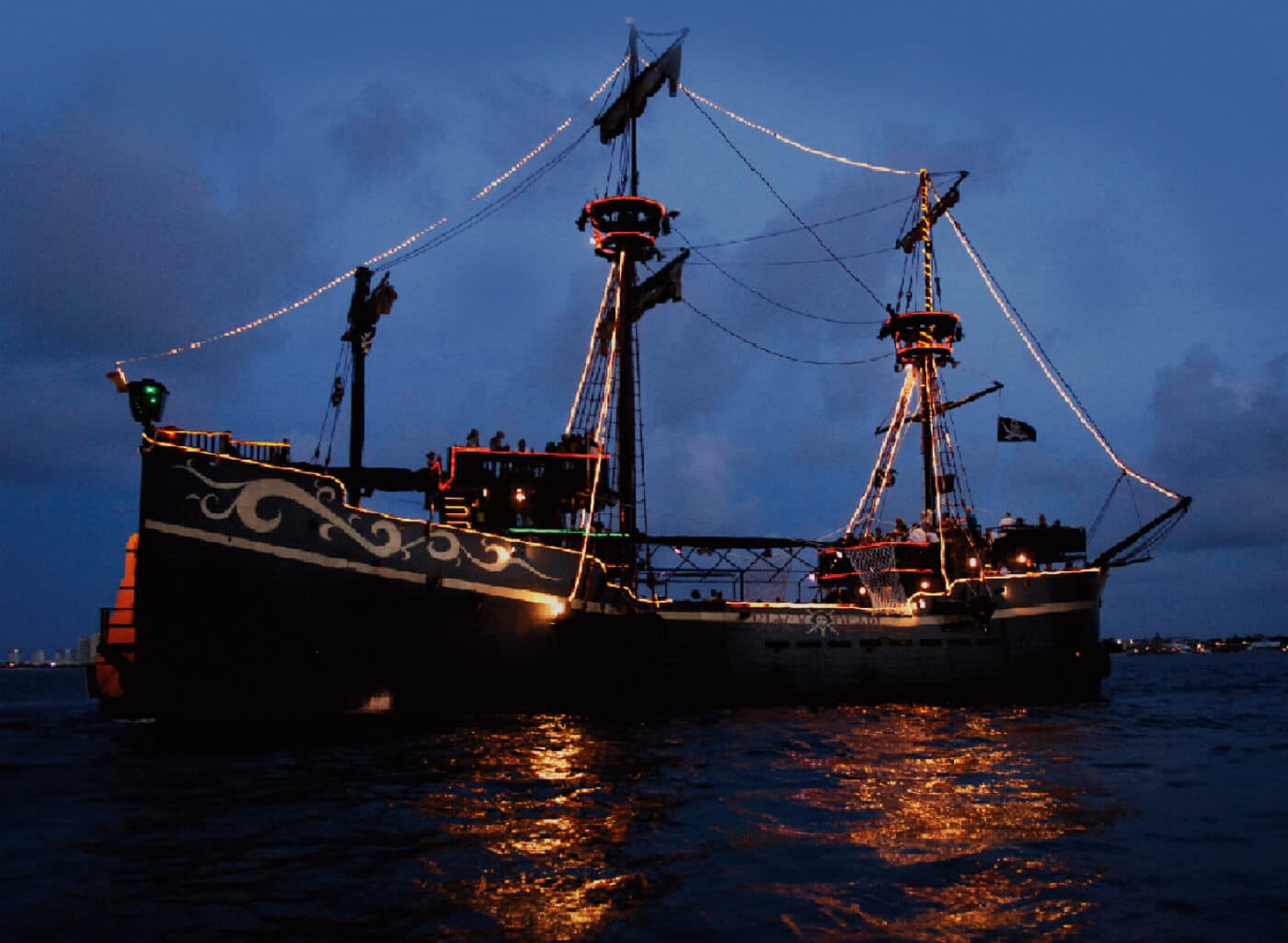 Barco Pirata en Kinky on Board no Hotel The Sian Ka'an at Grand Sens